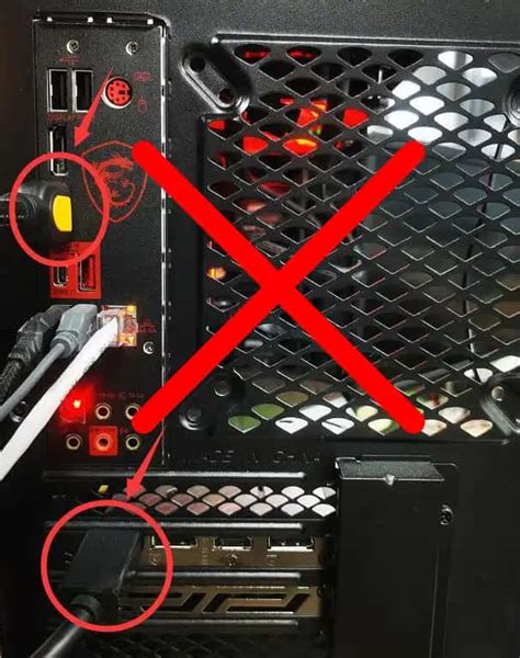 New Graphics Card not working .